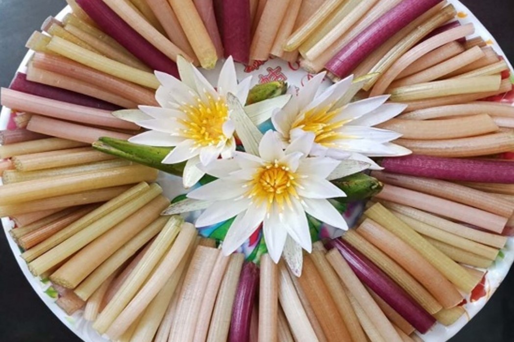 Bông súng đồng quê tươi ngon