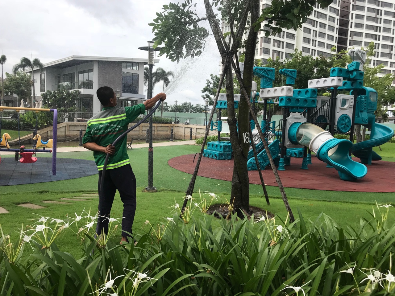 Bảo dưỡng cảnh quan Khu dân cư Valora Kikyo - Q9 - TPHCM